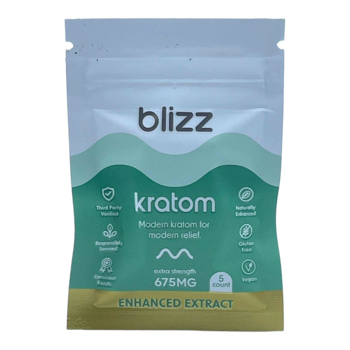 Blizz Enhanced Kratom Extract Capsules