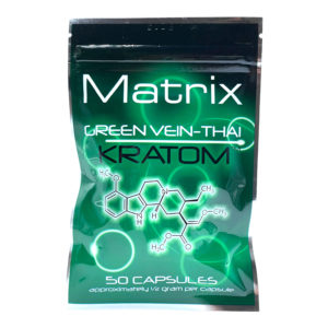 Matrix Green Vein Kratom Capsules