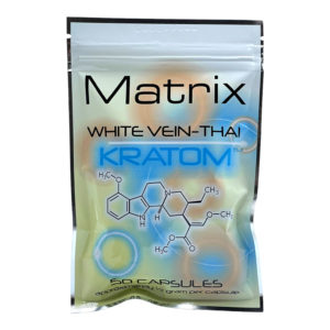 Matrix White Vein Kratom Capsules