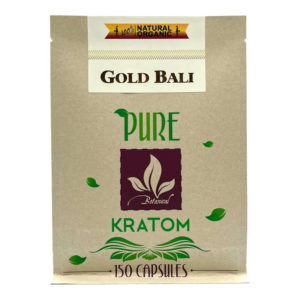 Matrix Gold Bali Kratom Capsules
