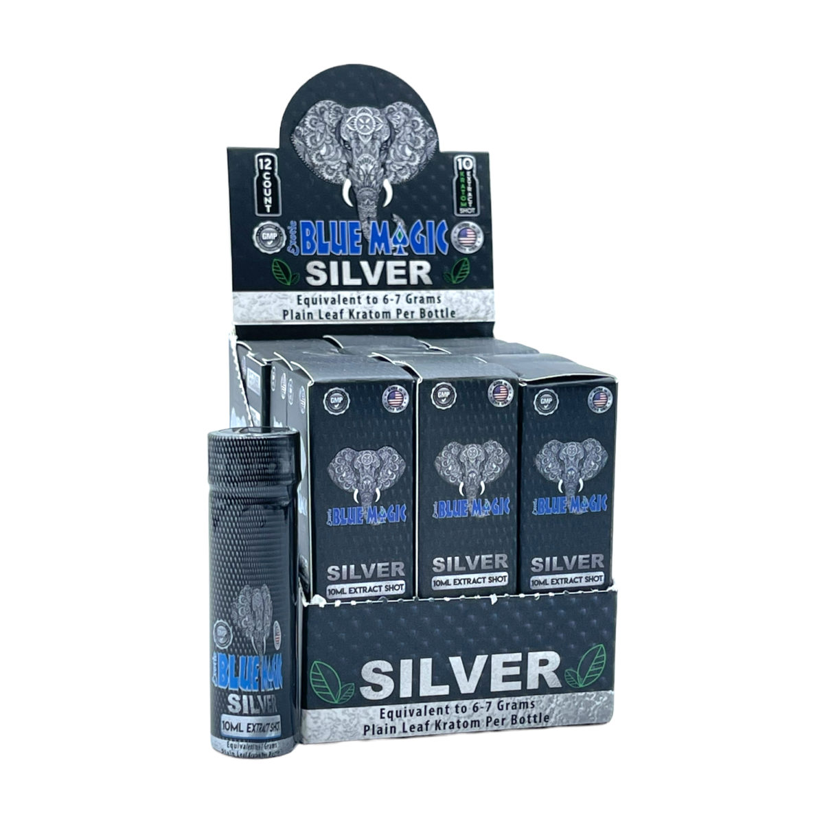 Blue Magic Silver Kratom Extract Shot – 10ml