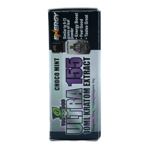 VooDoo3 Ultra 155 Chocolate Mint Energy Kratom Shot 155mg 10mL