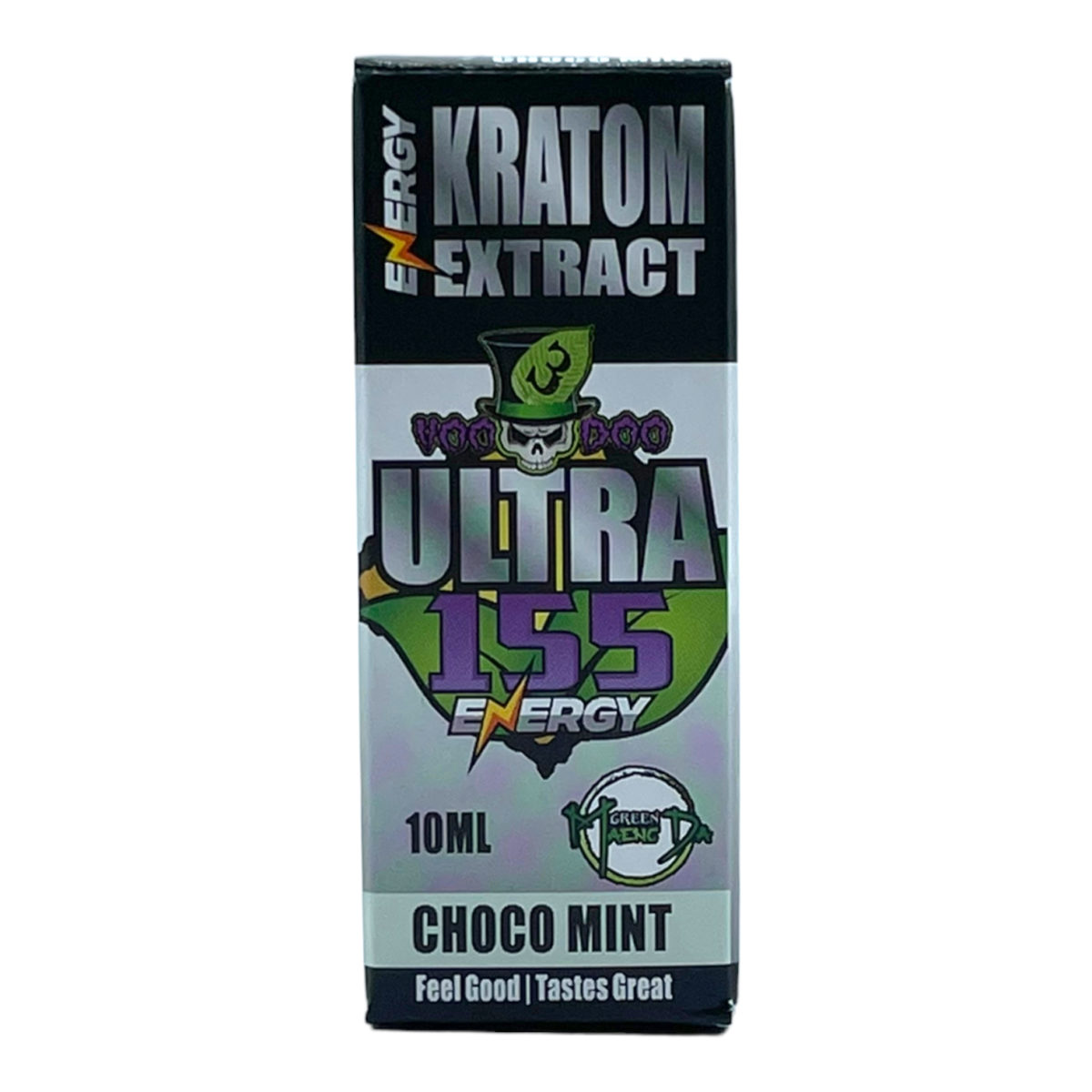 VooDoo3 Ultra 155 Chocolate Mint Energy Kratom Shot – 10ml