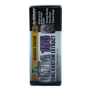 VooDoo3 Ultra 155 Orange Cream Energy Kratom Shot 155mg 10mL