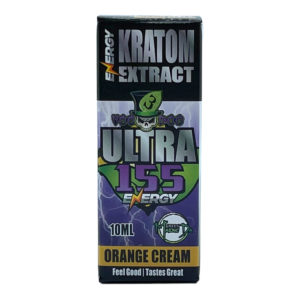 VooDoo3 Ultra 155 Orange Cream Energy Kratom Shot 155mg 10mL