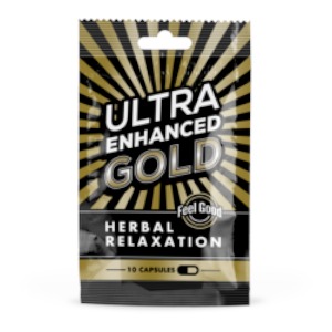 Ultra-Enhanced Gold Kratom Capsules – 10ct