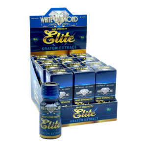White Diamond Elite Max Strength Kratom Extract Shot 10mL