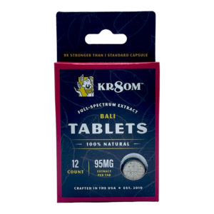 Kr8om Bali Kratom Extract Tablets