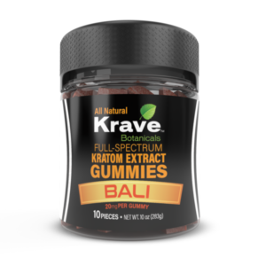 Krave Bali Full Spectrum Kratom Extract Gummy