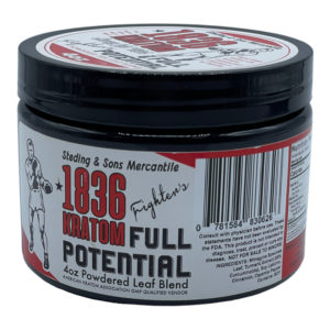1836 Kratom Green Fighters Full Potential Kratom Powder