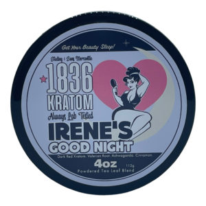 1836 Kratom Red Irene's Good Night Kratom Powder