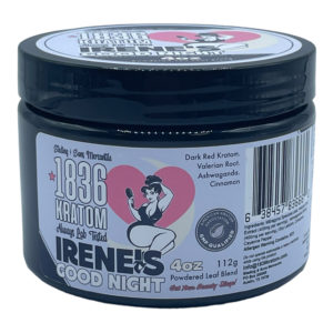1836 Kratom Red Irene’s Good Night Kratom Powder
