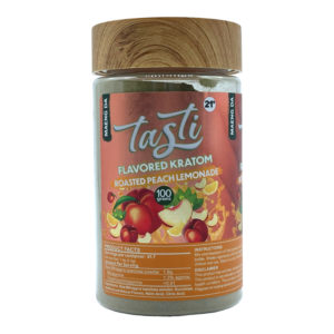 Tasti Roasted Peach Lemonade Kratom Powder 100g