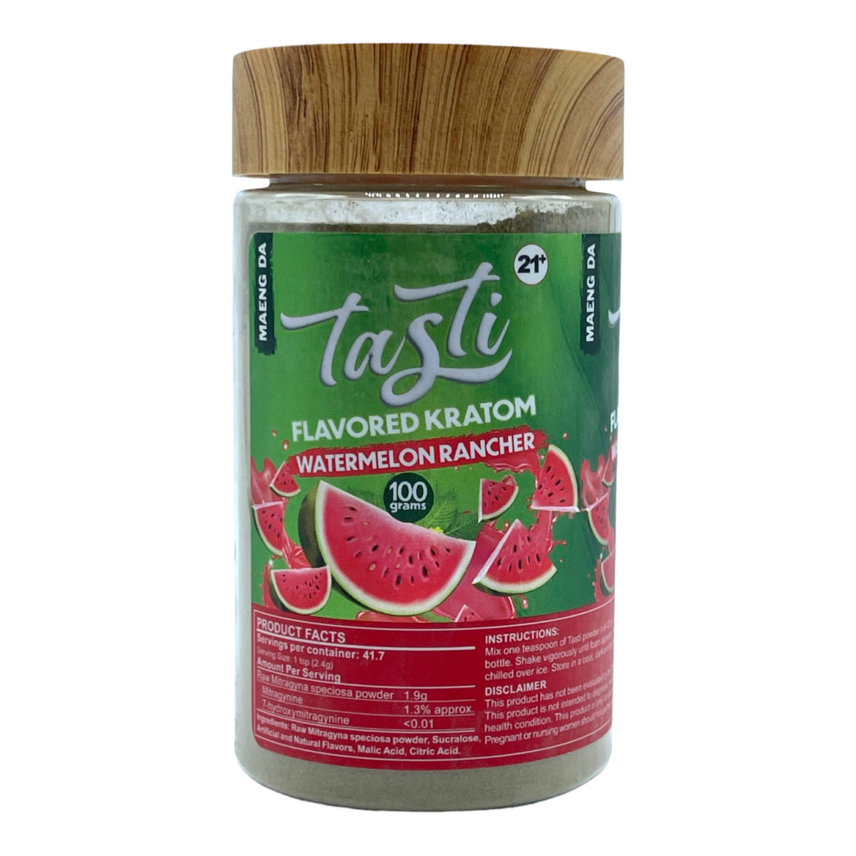 Tasti Watermelon Rancher Kratom Powder – 100 grams