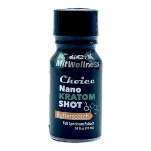 Mit Wellness Choice NANO Butterscotch Kratom Shot - 10ml