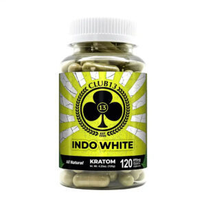 Club 13 Indo White Kratom Capsules