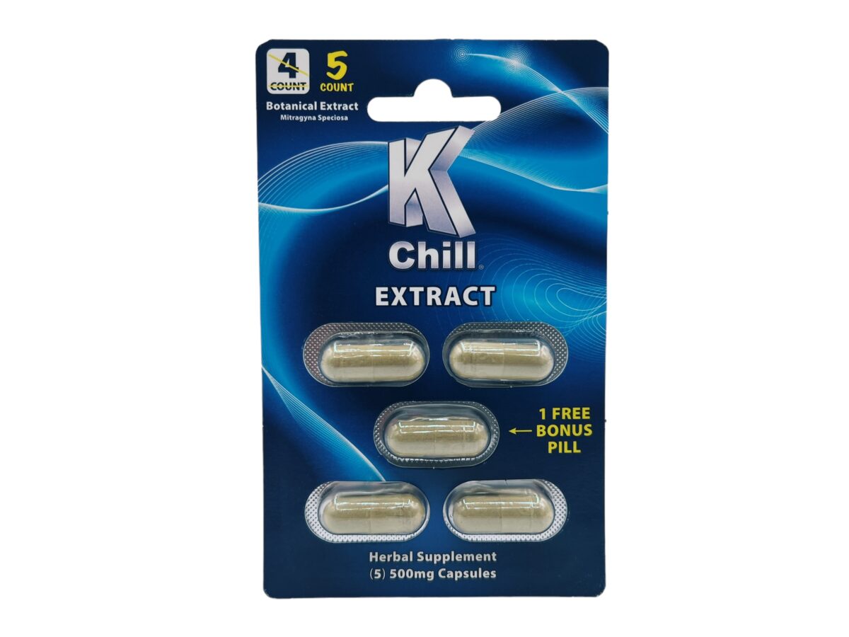 K-Chill Kratom Extract Capsules