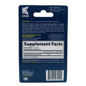 K-Chill Kratom Extract Capsules