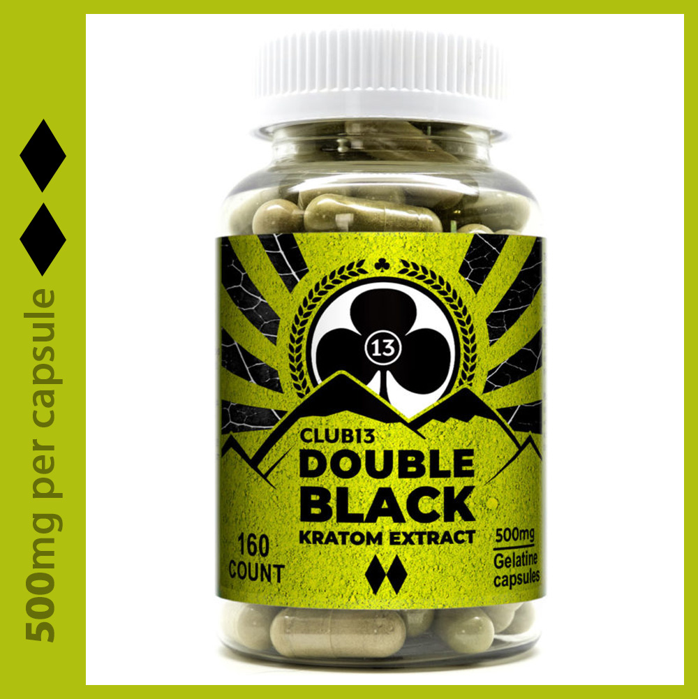 Club 13 Double Black Extract Capsules