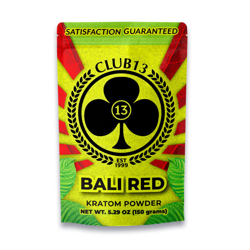 Club 13 Bali Red Kratom Powder