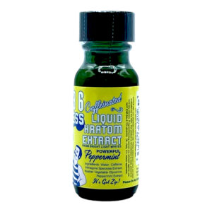 1836 Kratom Caffeinated Peppermint Extract Kratom Shot 35mg 15mL