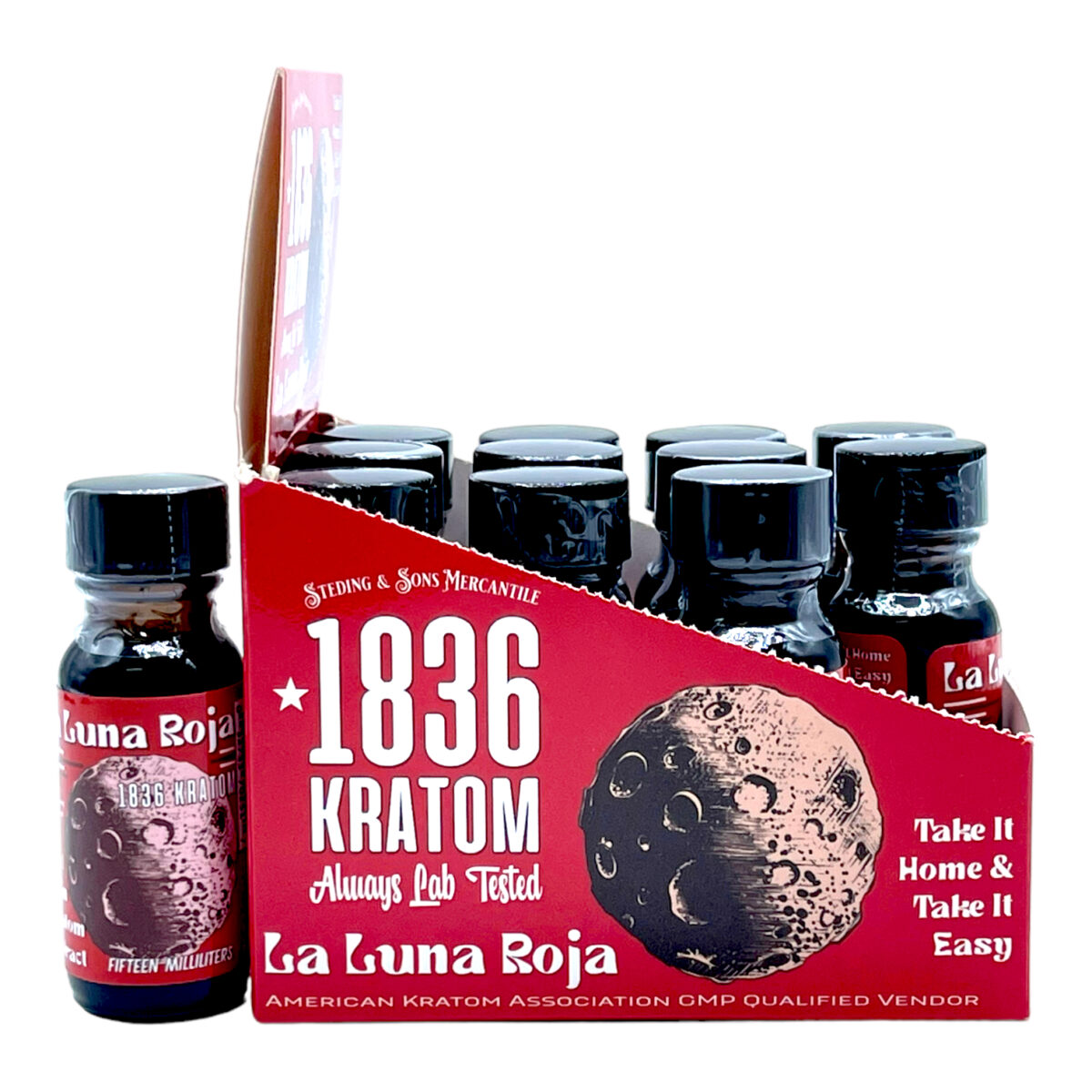1836 Kratom La Luna Roja Kratom Extract Shot – 15ml