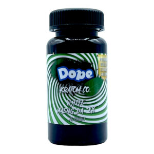 Dope White Maeng Da 2X Kratom Extract Capsules
