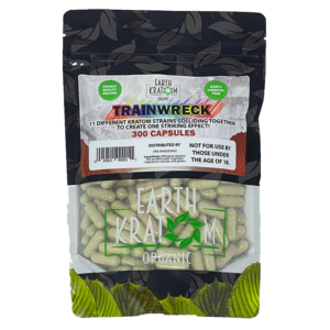 Earth Kratom Trainwreck Kratom Capsule