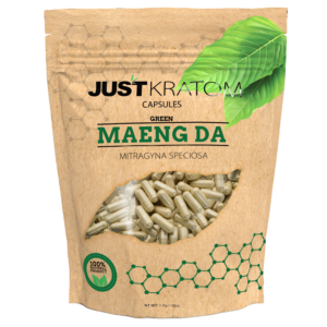Just Kratom Green Maeng Da Kratom Capsules