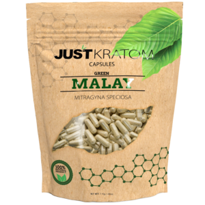 Just Kratom Green Malay Kratom Capsules