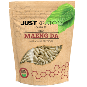 Just Kratom Red Maeng Da Kratom Capsules