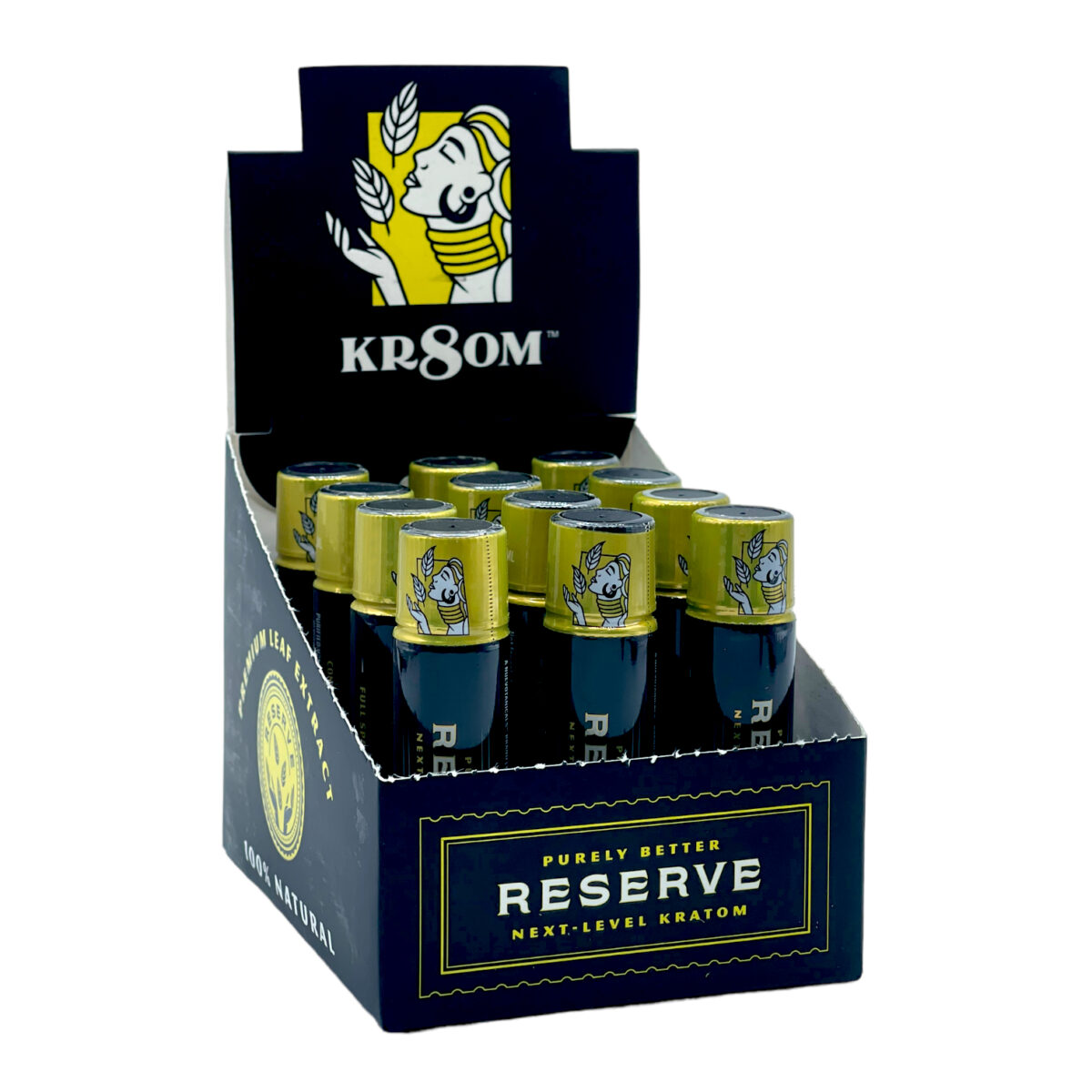 Kr8om Reserve Kratom Extract Shot – 12ml