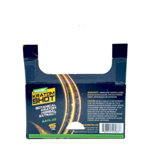 Bliss Healthy Botanical Magic Botanical Kratom Herbal Extract Shot 175mg 15mL