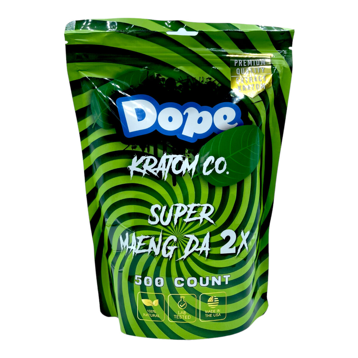 Dope Super Maeng Da 2X Kratom Extract Capsules