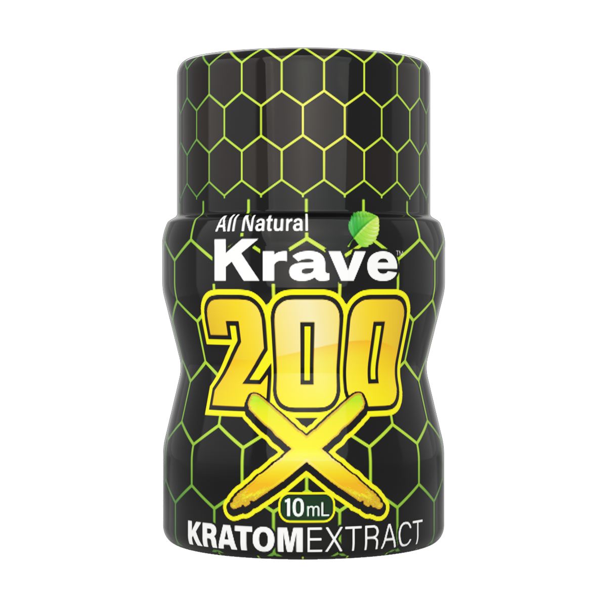 Krave 200X Kratom Liquid Extract Shot – 10ml