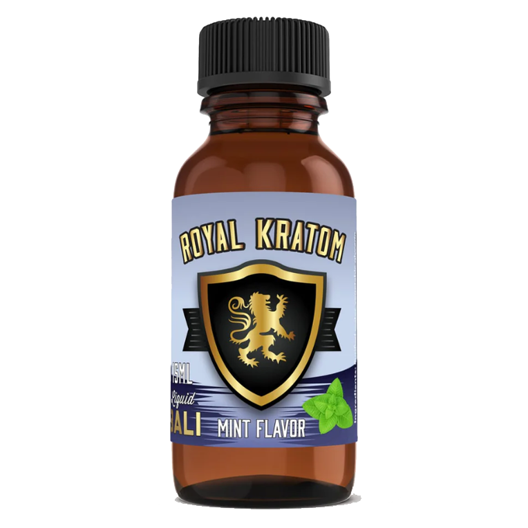 Royal Kratom Bali Mint Kratom Extract Tincture Shot – 15ml