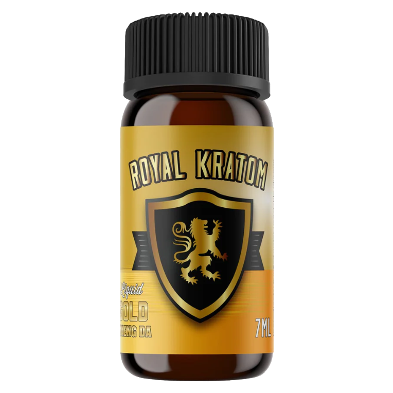 Royal Kratom Gold Kratom Extract Tincture Shot – 7ml