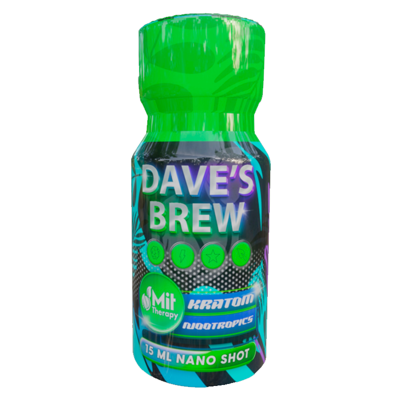 MIT Therapy Dave’s Brew Kratom Extract Shot – 15ml