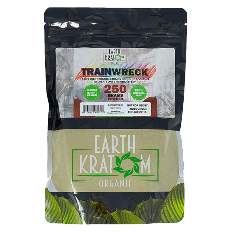 Buy Earth Kratom Trainwreck Kratom Powder