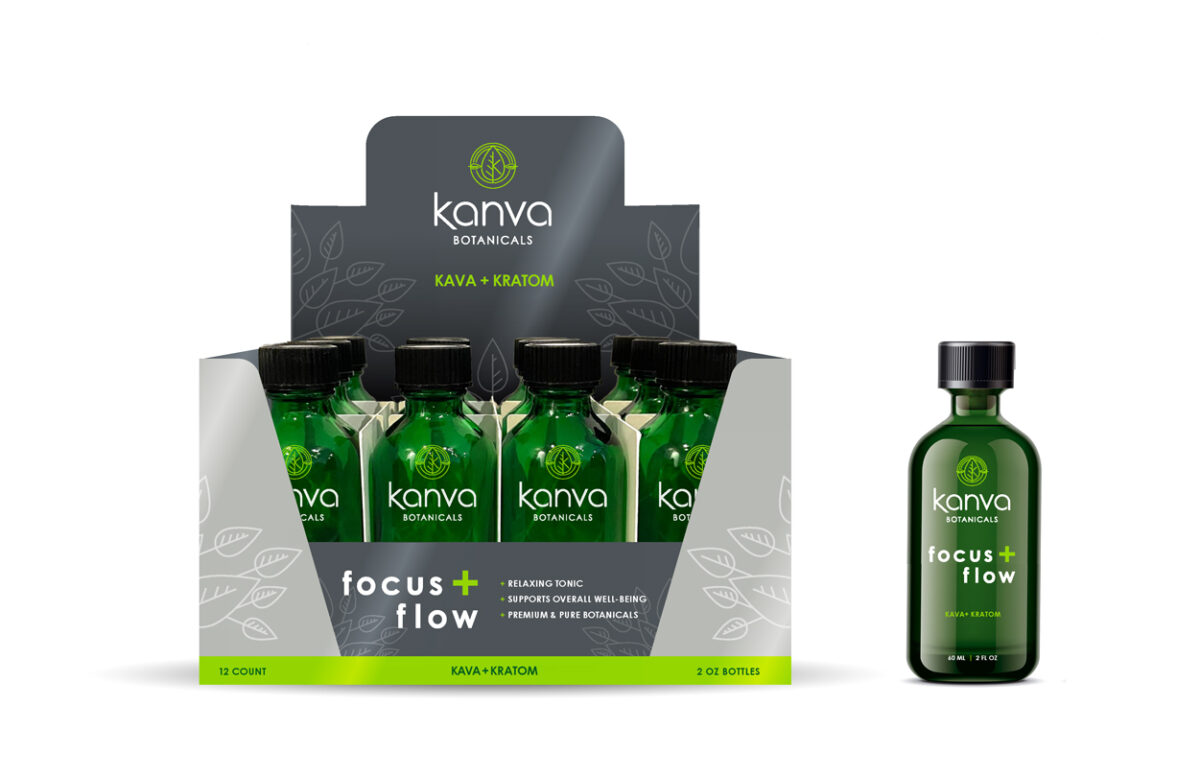 Kanva Focus and Flow Enhanced Blend Kratom Shot – 60ml