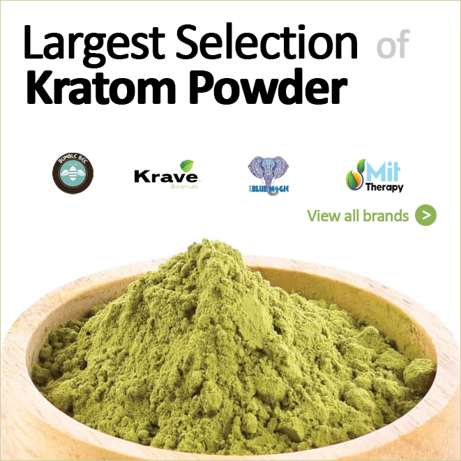 Largest Selection of Kratom Powder