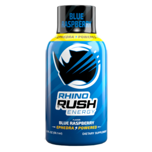 Rhino Rush Blue Raspberry Energy Shot - 59ml