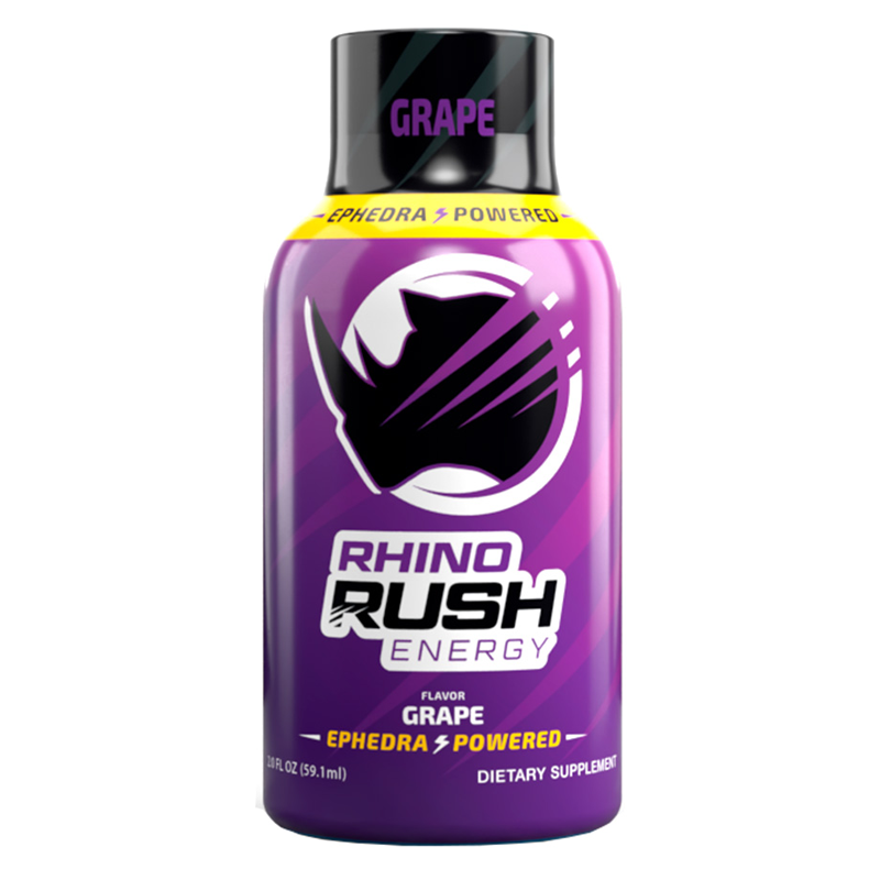 Rhino Rush Grape Energy Shot – 59ml