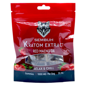Sembuh Red Maeng Da Kratom Extract Gummies