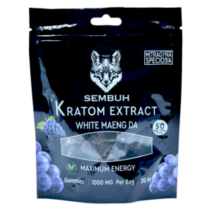 Sembuh White Maeng Da Kratom Extract Gummies