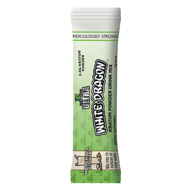 VooDoo3 Ultra White Dragon Kratom Powder Drink Mix-Horchata Flavor – 1packet