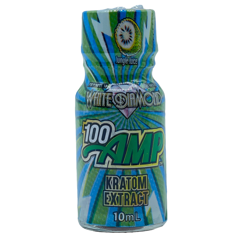 White Diamond AMP 100 Jungle Juice Kratom Extract Shot – 10ml