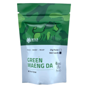 Wild Kratom Green Maeng Da Kratom Capsules