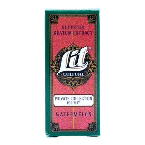 Lit Culture Watermelon Kratom Shot 190mg 15mL