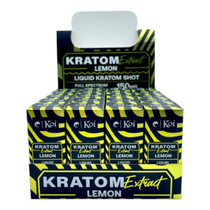 Koi Extract Kratom Shot Lemon 150mg 10mL